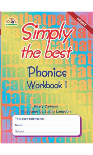 siproduct-3144-2970-f7e61d2c82f9a278ecd610338212dd143cdcd522 9781920008857 #1. Trumpeter: Simply The Best: Phonics Workbook 1