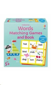 9781803704739 #1. Matching Games And Book: Words