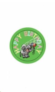 6009653406553 #1. Sticker: Happy Birthday