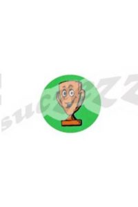 6009653406089 #1. Stickers: Smiling Trophies
