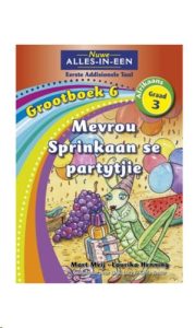 9781775894261 #1. Grootboek 6: Mevrou Sprinkaan Se Partytjie