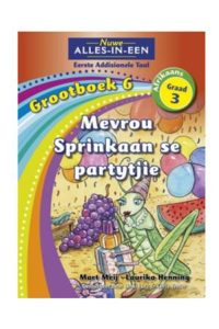 9781775894261 #1. Grootboek 6: Mevrou Sprinkaan Se Partytjie