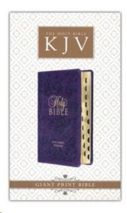 9781432133153 #1. KJV Holy Bible: Giant Print Purple