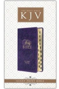 9781432133153 #1. KJV Holy Bible: Giant Print Purple