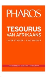 9781868902132 #1. Pharos: Tesourus Van Afrikaans