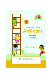 book cover template (90). Trumpeter: Stap Vir Stap Afrikaans Werkboek 2