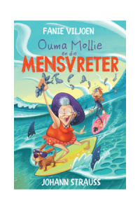book cover template (16). Ouma Mollie En Die Mensvreter