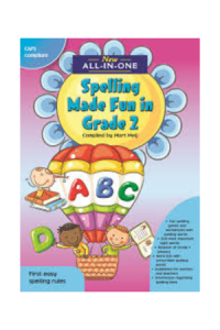 book cover template (51). Spelling Made Fun Gr 2