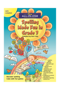 book cover template (52). Spelling Made Fun Gr 3
