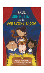 book cover template - 2025-04-16t151006.931. Arlo , Juf Putia En Die Verbode Kissie