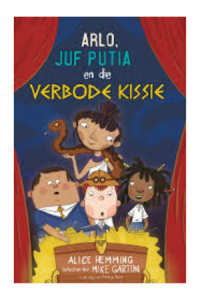 book cover template - 2025-04-16t151006.931. Arlo , Juf Putia En Die Verbode Kissie