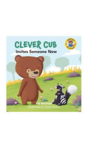 book cover template - 2025-05-22t160328.240. Clever Cub Invites Someone New