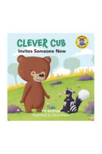 book cover template - 2025-05-22t160328.240. Clever Cub Invites Someone New