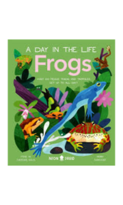 book cover template (57). A Day In The Life: Frogs