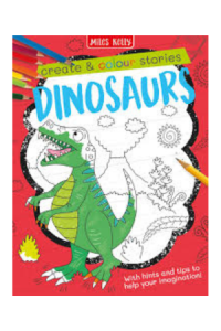 book cover template - 2025-07-02t141039.359. Create And Colour Stories: Dinosaurs