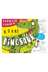 book cover template - 2025-07-02t151808.986. Ultimate Colour-In: Dinosaur