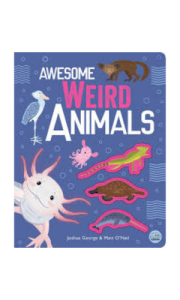 book cover template (44). Awesome Weird Animals