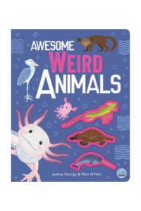 book cover template (44). Awesome Weird Animals