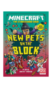 book cover template - 2025-09-19t095443.400. Minecraft: New Pets On The Block