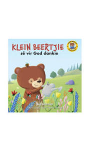 book cover template (45). Klein Beertjie Sê Vir God Dankie