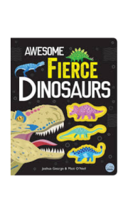 book cover template - 2025-02-17t155358.354. Awesome Fierce Dinosaurs