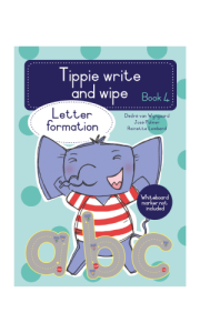 book cover template (39). Tippie Write And Wipe: Letter Formation