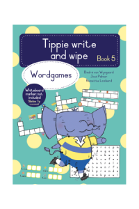 book cover template (41). Tippie Write And Wipe: Word Games