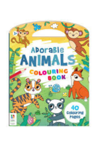 book cover template - 2025-02-14t123424.369. Adorable Animals Colouring Book