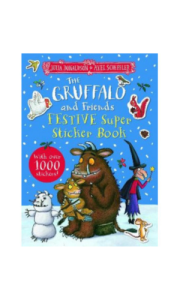 book cover template (60). The Gruffalo: Festive Sticker Book