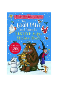 book cover template (60). The Gruffalo: Festive Sticker Book