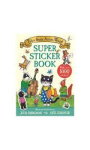 book cover template (49). Super Sticker Book