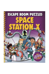 book cover template (84). Escape Room: Space Station