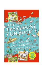book cover template (71). The Treehouse Fun Book 3