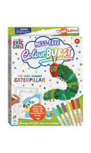 book cover template (97). Colour Burst: Hungry Caterpillar