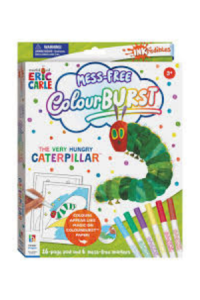 book cover template (97). Colour Burst: Hungry Caterpillar