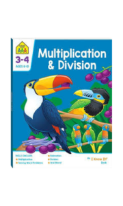 book cover template (66). Multiplication And Division
