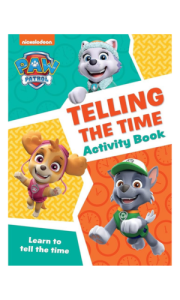 book cover template - 2025-10-17t100809.884. Paw Patrol: Telling The Time