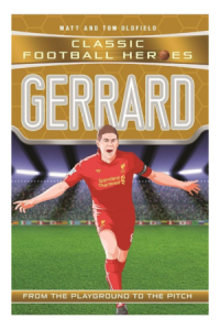 book cover template - 2026-03-12t153607.413. Classic Football Heroes: Gerrard