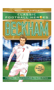 book cover template - 2026-03-12t154902.292. Classic Football Heroes: Beckham