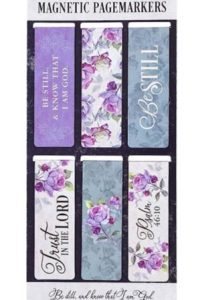 1220000134355 #1. Magnetic Bookmark: Be Still