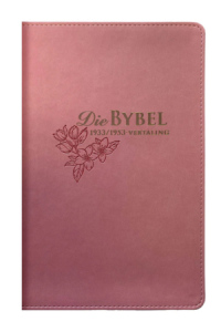book cover template - 2025-09-19t114535.476. Die Bybel Pienk 1933/1953 Vertaling